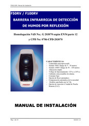 Fireray F50RV Manual De Instalación