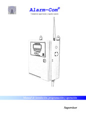 MGSC Alarm-Com Manual De Instalación, Programación Y Operación