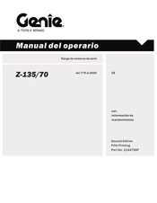 Genie Z-135/70 Manual Del Operario