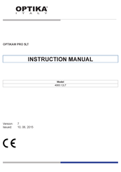 Optika Italy 4083.12LT Manual De Instrucciones