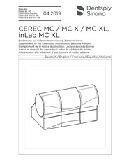 Dentsply Sirona CEREC MC XL Manual Del Operador