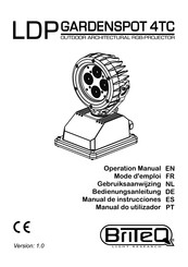 Briteq LDP Gardenspot 4TC Manual De Instrucciones