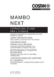 Costan MAMBO NEXT Traduction Des Instructions Originales