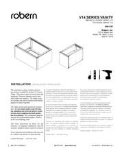 Robern V14 Serie Manual De Instruccion