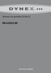 Dynex DX-LCD22-09 Guia Del Usuario