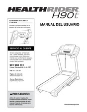 Healthrider H90t Manual Del Usuario