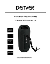 Denver BTS-110 Manual De Instrucciones