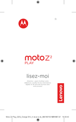 Lenovo Moto Z2 Play Manual Del Usuario