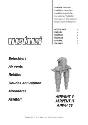 Vetus AIRVENT H Instrucciones De Instalación