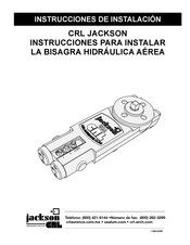 C.R. Laurence JACKSON Instrucciones De Instalación