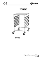 Bartscher 7GN210 Instrucciones De Montaje