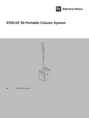 Electro-Voice EVOLVE 50 Manual De Instalación