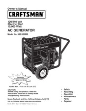 Sears Craftsman 580.328300 Manual Del Propietário