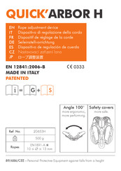 Arbor 2D653H Manual Del Usuario