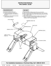 Cequent Performance Products PRO 20,000 Serie Manual De Instrucciones