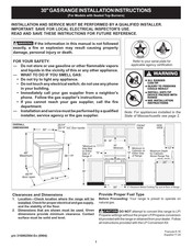 Bosch HGS3063UC Instrucciones De Instalación