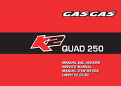 GAS GAS K2 QUAD 250 Manual Del Usuario