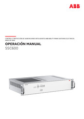 ABB SSC600 Operación Manual