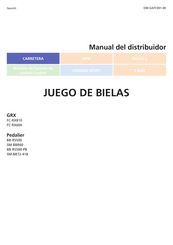 Shimano Pedalier BB-RS500-PB Manual Del Distribuidor