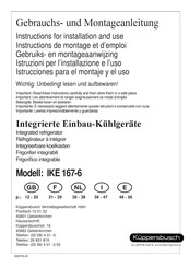 KÜPPERBUSCH IKE 167-6 Instrucciones Para El Montaje Y El Uso