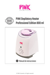 PINK Cosmetics Professional Edition 1000 Manual De Instrucciones