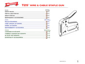 Arrow T25 Manual De Instrucciones