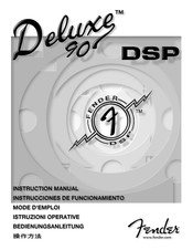 Fender Deluxe 90 DSP Instrucciones De Funcionamiento