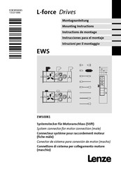 Lenze EWS0081 Instrucciones Para El Montaje