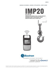 Baxtran IMP20 Manual De Usuario