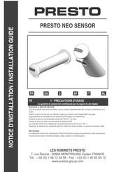 Presto NEO SENSOR Manual Del Usuario