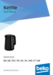 Beko WKM4321B Manual Del Usuario