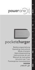 Power One pocketcharger Instrucciones De Uso