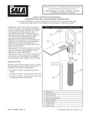 DBI SALA 2101004 Manual Del Utilizador