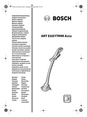 Bosch ART EASYTRIM Accu Manual Original