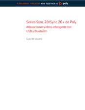 Plantronics Poly Sync 20+ Serie Guia Del Usuario