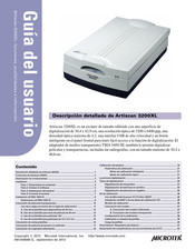 Microtek Artixcan 3200XL Guia Del Usuario