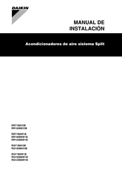 Daikin RQ71B8W1B Manual De Instalación