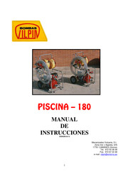 Vilpin PISCINA-180 Manual De Instrucciones