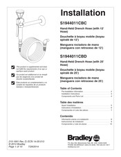 Bradley S1944011CBD Manual Del Usuario