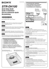 Sony STR-DH100 Guía De Instalación Rápida