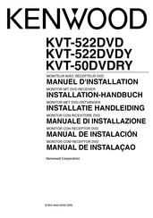 Kenwood KVT-50DVDRY Manual De Instalación