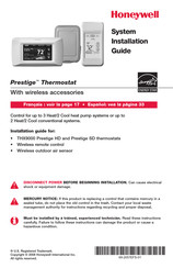 Honeywell Prestige SD Guía De Instalación Del Sistema