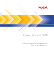 Kodak i3000 Serie Guía De Configuración De Digitalización