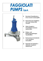 Faggiolati Pumps AJ100 Instrucciones De Instalacion Y Uso