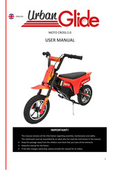 URBANGLIDE MOTO CROSS 2.0 Manual De Usuario