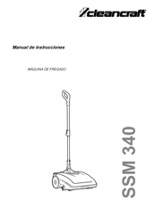 CleanCraft SSM 340 Manual De Instrucciones