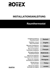 Rotex RKRTW Manual De Instalación