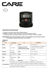 CARE Notice 55550 Velo Manual Del Usuario