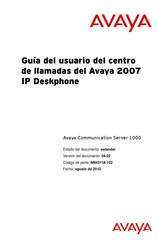 Avaya 2007 Guia Del Usuario