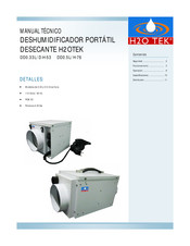 H2O TEK DD0.33L/D-H-53 Manual Tecnico